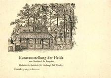 Undeloh Kunstausstellung der Heide Bernhard de Bruycker
