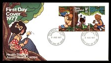 Mayfairstamps New Zealand FDC 1977 Health Stamps People With Animasl First Day C