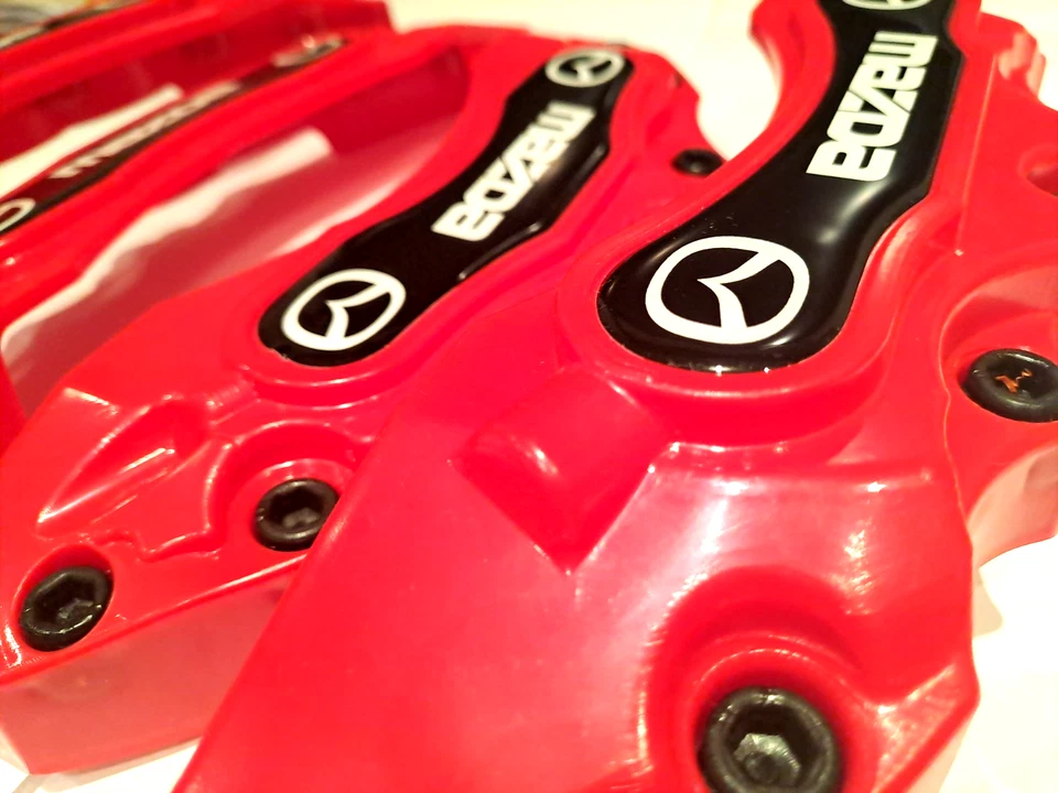 4 x KIT de Cubiertas de Pinza de Freno Tuning MX 3 5 6 9 Delantero Trasero Izquierdo Derecho Nuevo25 Foto 4 de 4