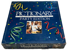 PICTIONARY - THE PARTY EDITION GAME : 1993 By Parker - In Vgc (FREE UK P&P)