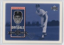 2000 Upper Deck Brooklyn Dodgers The Master Collection /250 Don Drysdale HOF n8a
