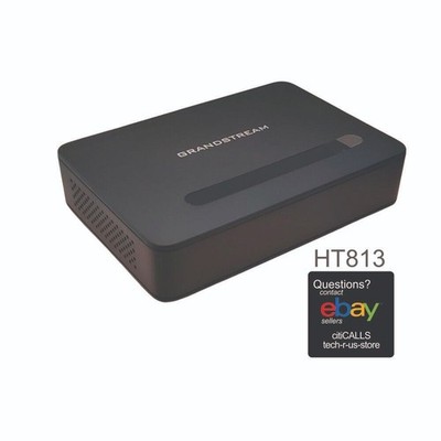 Grandstream GS-HT813 Gateaway Analog Telephone Adapter 1 FXS 1 FXO