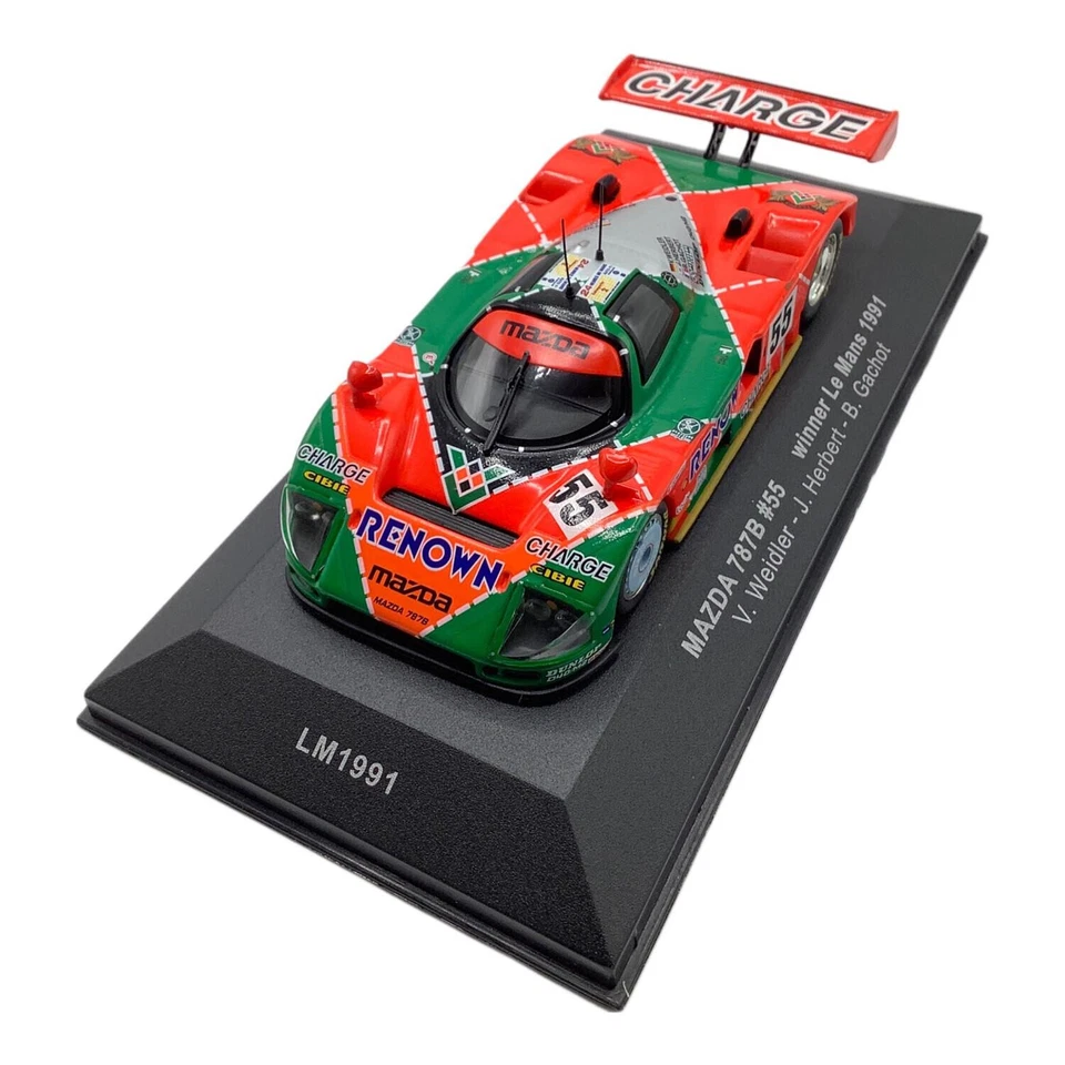 IXO 1/43 Mazda 787B #55 Le Mans 1991 ganador modelo coche excelente Japón Foto 2 de 4