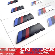 3D ABS M Badge Car Body Side Body Rear Trunk Decor Sticker For All M Power new
