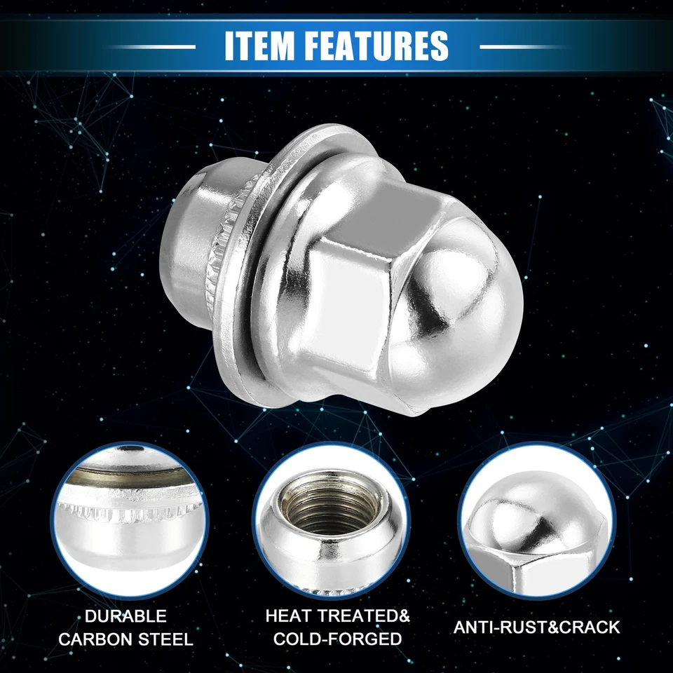 5 tuercas de rueda M12x1,5 para Mitsubishi Endeavor Outlander RVR No.MR455707 Foto 4 de 4