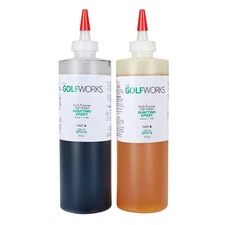 The GolfWorks EZ Pour High Strength Epoxy Set Of 2 16 Ounce Bottles