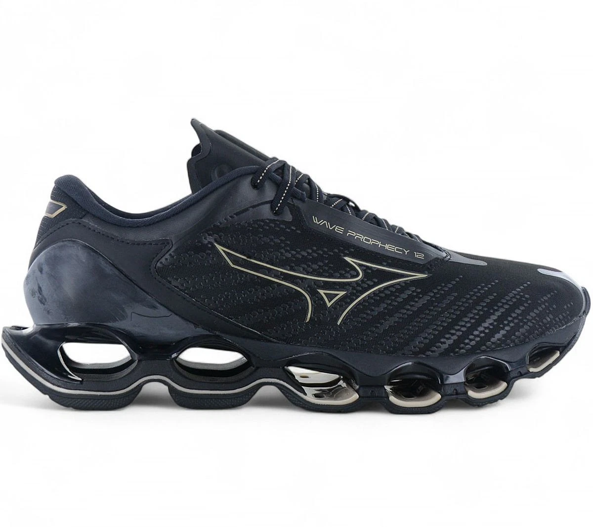 Scarpe da ginnastica da uomo neri Mizuno Wave Prophecy | Acquisti