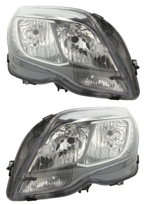SCHEINWERFER ELEKTRISCH H7 H15 VORNE R+L MERCEDES GLK X204 06.2012-06.2015