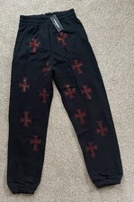 Unknown Cross Rhinestone Jogger