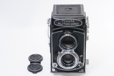 [EXC+5] MINOLTA Autocord Model I 6x6 TLR Medium Format Film Camera From JAPAN