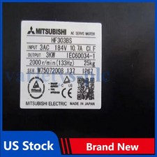 New in Box Mitsubishi HF303BS Servo Motor