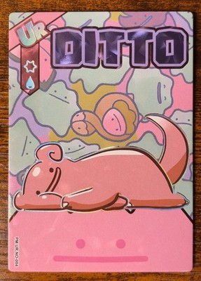 Ditto Slowpoke UR 004 Eif Origin 4.0 Non-TCG Pokémon Card