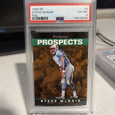 1995 Steve McNair #3 Foil NM PSA 6  Premier Prospects