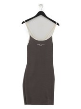 Jack Wills Bodycon Midi Dress UK12 in Grey