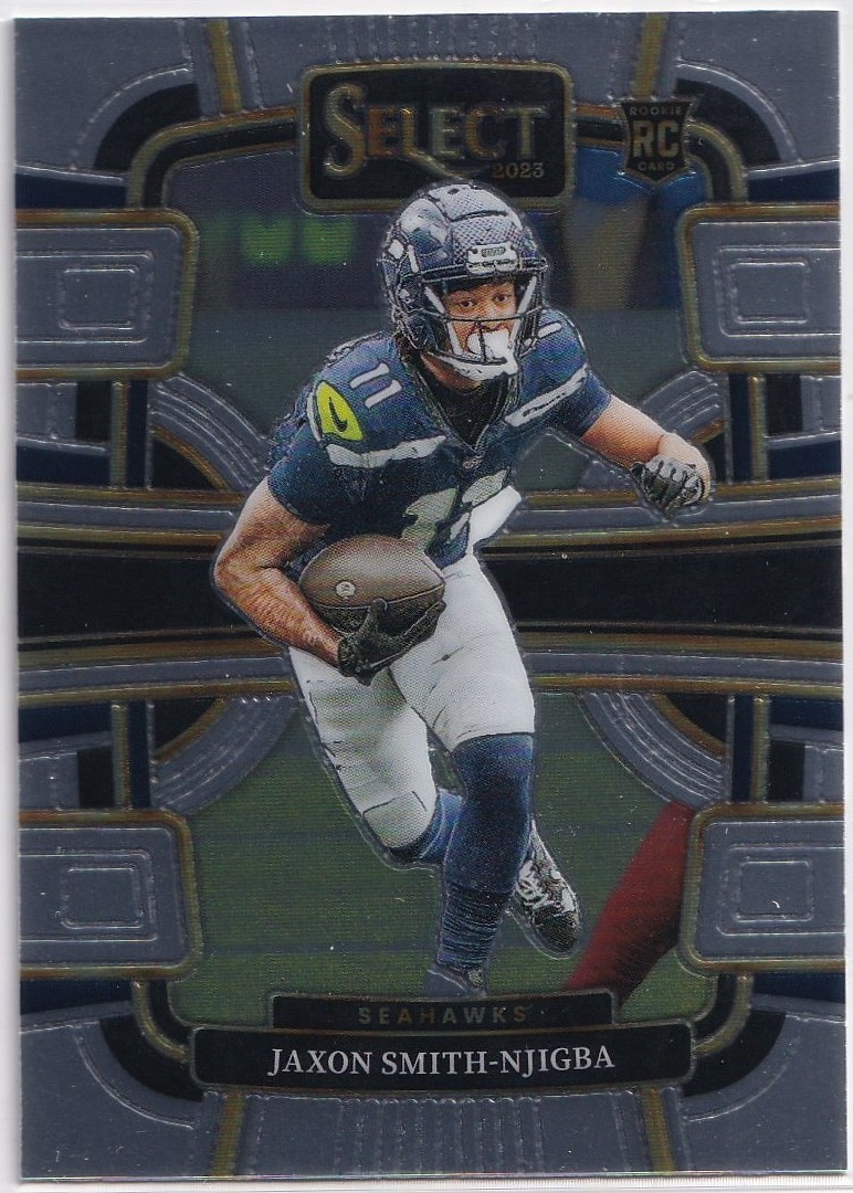 Jaxon Smith Njigba 2023 Panini Select #87 Silver RC Seattle Seahawks 