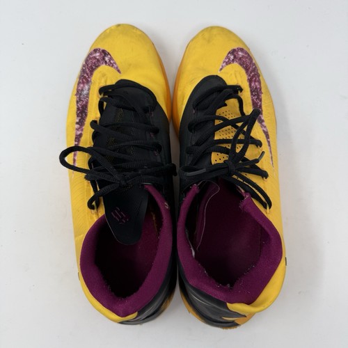 Nike KD 6 Shoes Mens 11 Yellow Peanut Butter & Jelly Kevin Durant Basketball - Picture 4 of 11