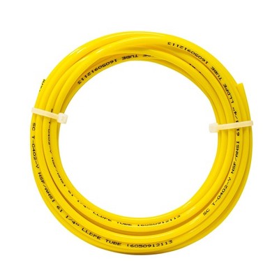 Metpure 1/4'' OD x 25 Feet Length LLDPE Polyethylene Tubing for Reverse Osmosi...
