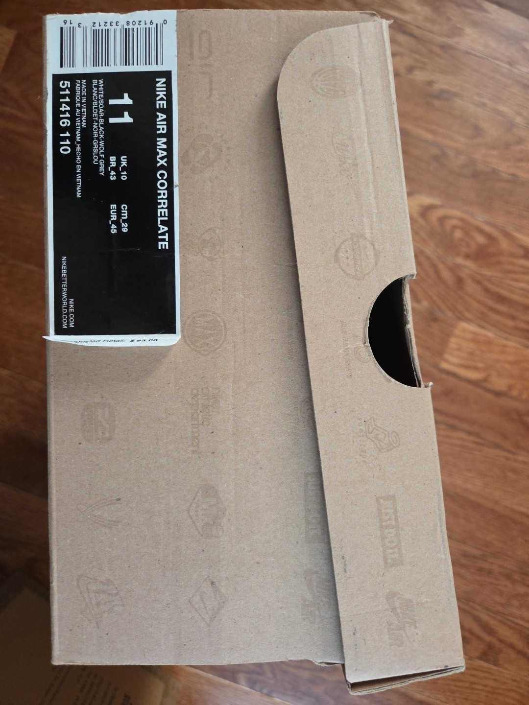 Nike Air Max Correlate Men's Size 11. 511416-110 thumbnail 5