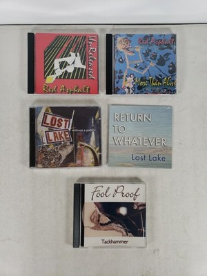 San Francisco Bay Area Bands (5 CD Lot) Lost Lake, Red Asphalt, Tackhammer