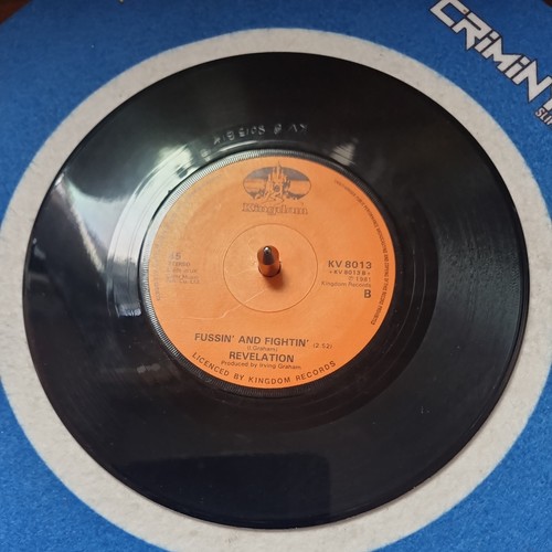 REVELATION tonight KINGDOM RECORDS 1981. rare reggae 7inch vinyl 45rpm - Picture 3 of 4