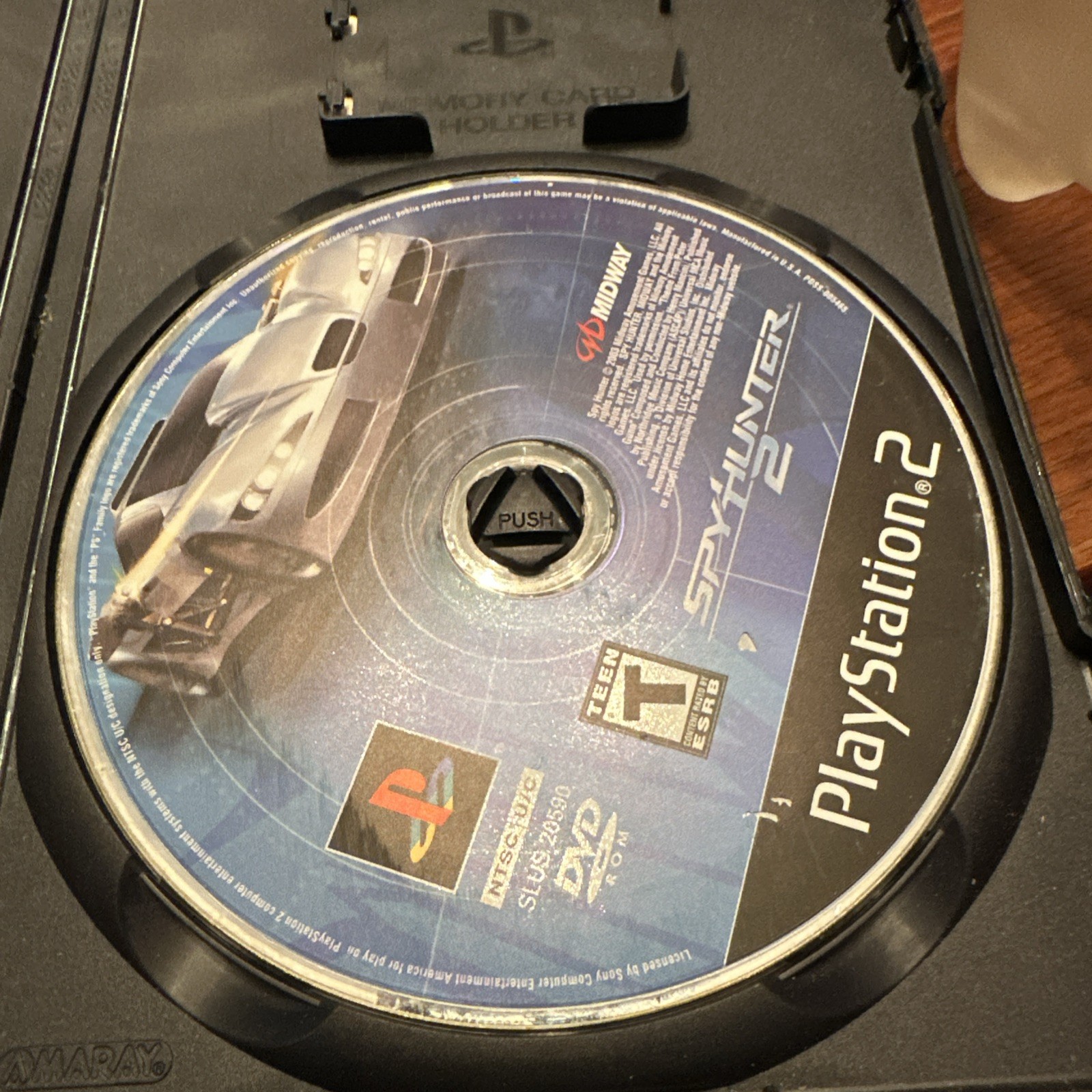 Spy Hunter 1 & 2 & nowhere to runPS2 PlayStation 2 Game & Case