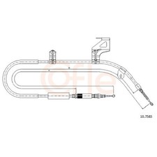 Handbremsseil hinten rechts für Audi A6 C5 4B2 4B5 | 24064075