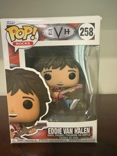 Van Halen 2021 Collectible Funko Pop Rocks Eddie #258 Figure-Guitar - NM/MT Box