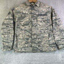 US Air Force Utility Jacket Digital Camo Staff Sgt Size 40R flaw Please Read