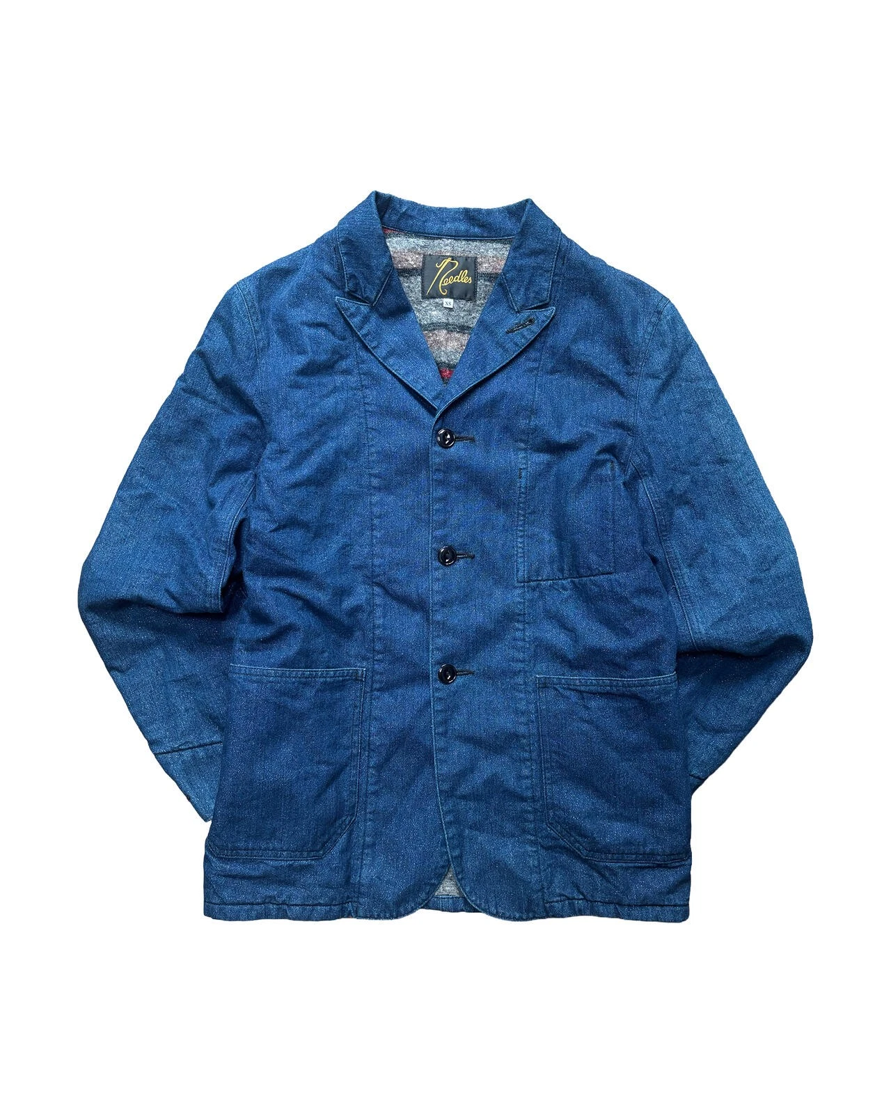 Needles Archive Denim Tailored Jacket Blue XS