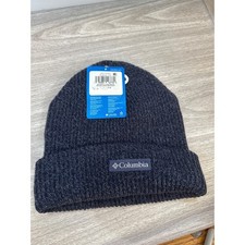 Columbia Whirlbird Cuffed Beanie Navy Blue Marl Knit Unisex Winter Hat CU0214 OS