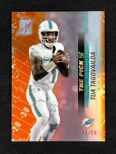 2025 Topps Signature Tua Tagovailoa Orange (RAW)