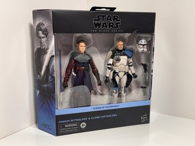 Star Wars The Black Series ANAKIN SKYWALKER & CAPTAIN REX 6  Figure 2-Pack MISB