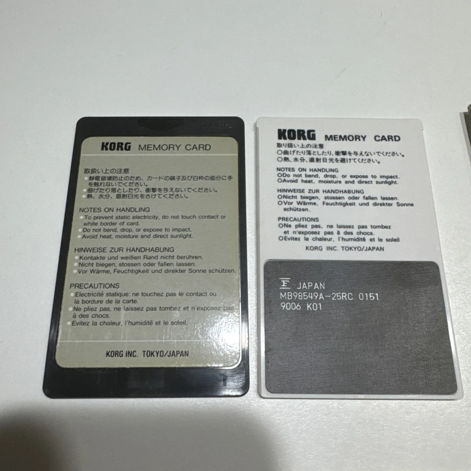 M1 MSC-014 PROGRAM CARD & PCM CARD CASE AND LIST Included. EXC Condition RARE - Image 4 of 4
