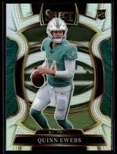 2025 Panini Select #82 Quinn Ewers Silver Prizm