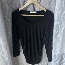 Isabella Oliver Maternity Layering Top Black size 3 /14 