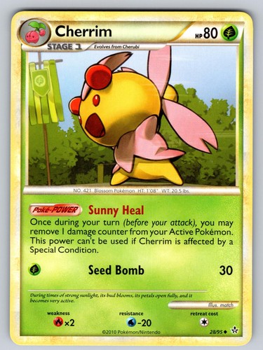 Cherrim 28/95 HeartGold & SoulSilver: Unleashed