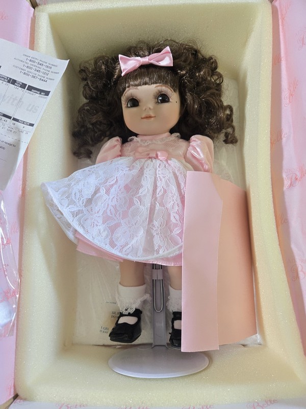ADORA BELLE Marie Osmond Fine Porcelain 14" Doll