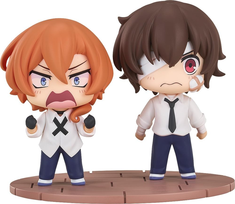 Osamu Dazai & Chuya Nakahara フィギュアセット Bungo Stray Dogs Wan! Osamu Dazai & Chuya Nakahara 14 Year Old Ver