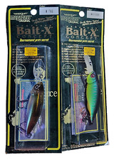 Megabass Bait-X Crankbait Pair--M TNG & Mat Tiger--Great Colors & Fast USA Ship!