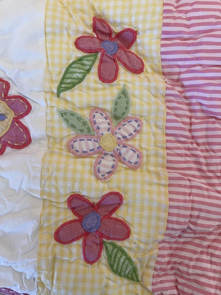 FUNDA ALMOHADA CUNA GRANERO CERÁMICA ACOLCHADA FLORAL Foto 4 de 4