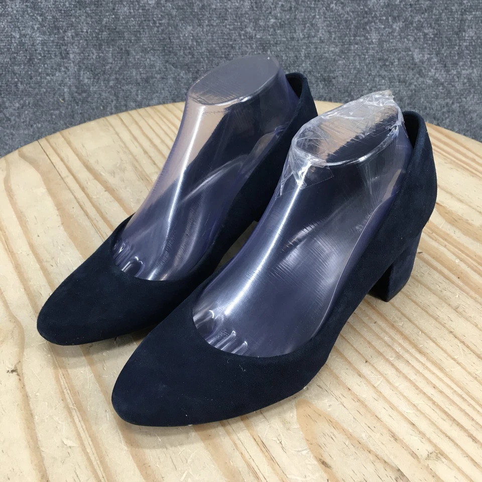 Zapatos de salón Easy Spirit para mujer 7,5 M Secosma informales de cuero azul sin cordones Foto 3 de 4