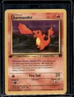 Charmander 50/82 1st edition Team Rocket Common Pokémon Card WOTC - HEAVY PLAY