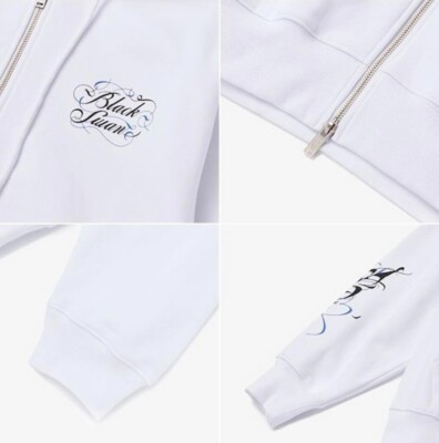 BTS] Official Black Swan Zip-up Hoodie | eBay UK