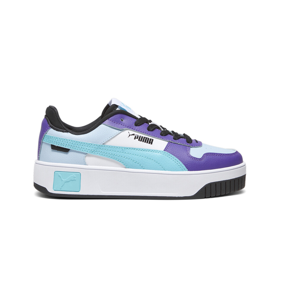 Молодежные кроссовки Puma Carina Street на шнуровке для девочек, размер 4,5 М, Повседневная обувь 3938460