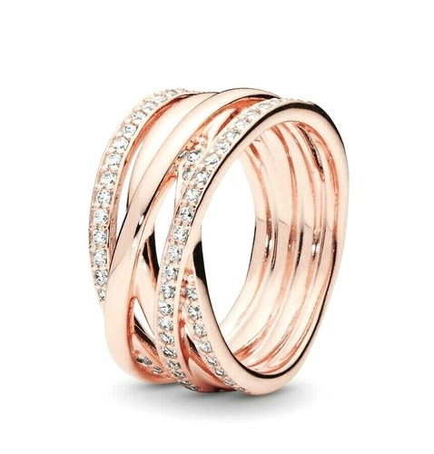 Pandora 14K Rose Gold Plated Sterling 