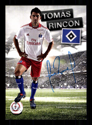 Tomas Rincon Autogrammkarte Hamburger SV 2010-11 Original Signiert + A 90618