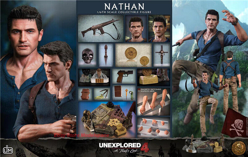 1/6 LIMTOYS LIM012 Uncharted 4 Nathan Drake Action Figure