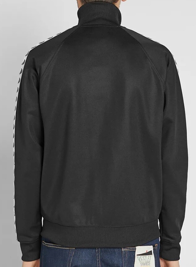 FRED PERRY TAPED TRACK JACKET BLACK J6231 184 NEW WITH TAGS FRED PERRY TAPED TRACK JACKET BLACK J6231 184 NEW WITH TAGS