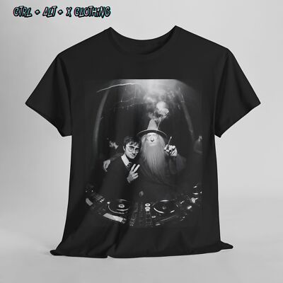 Harry Potter Gandalf Crossover LOTR T-Shirt, Tee, Unisex Shirt, Gift for Fantasy
