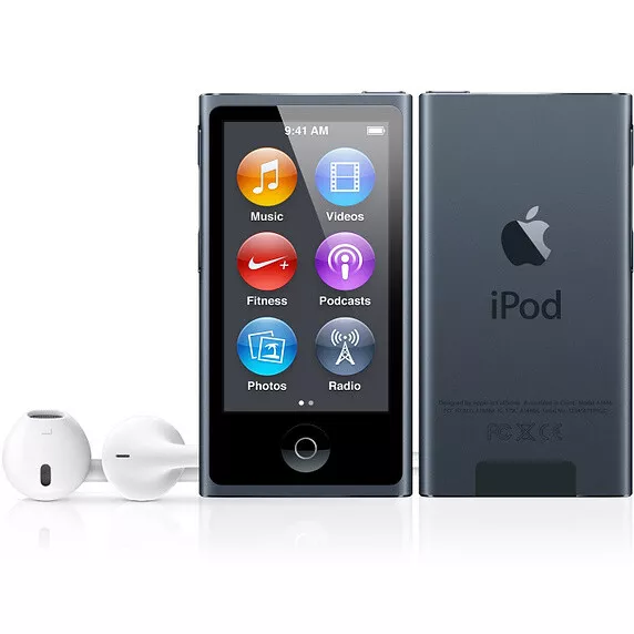 Apple iPod nano 7th Generation Gray (16 GB) MP3 Sealed- BEST GIFTS